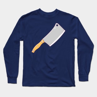 Butchery Knife Long Sleeve T-Shirt